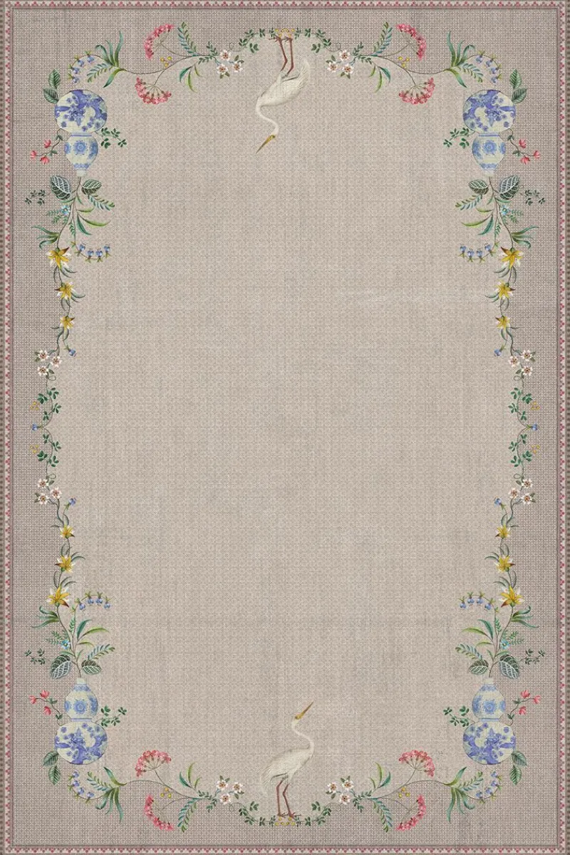 Pip Studio Rechteckige Teppiche|Teppich Jolie by Pip Khaki