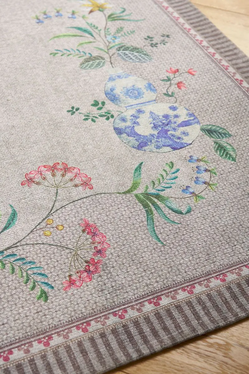 Pip Studio Rechteckige Teppiche|Teppich Jolie by Pip Khaki