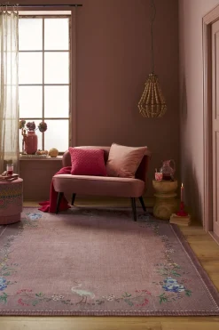 Pip Studio Rechteckige Teppiche|Teppich Jolie by Pip Vintage Rosa