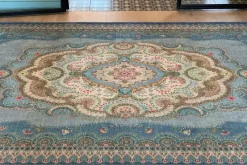 Pip Studio Rechteckige Teppiche|Teppich Majorelle by Pip Blau