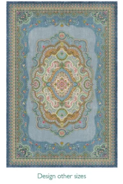 Pip Studio Rechteckige Teppiche|Teppich Majorelle by Pip Blau