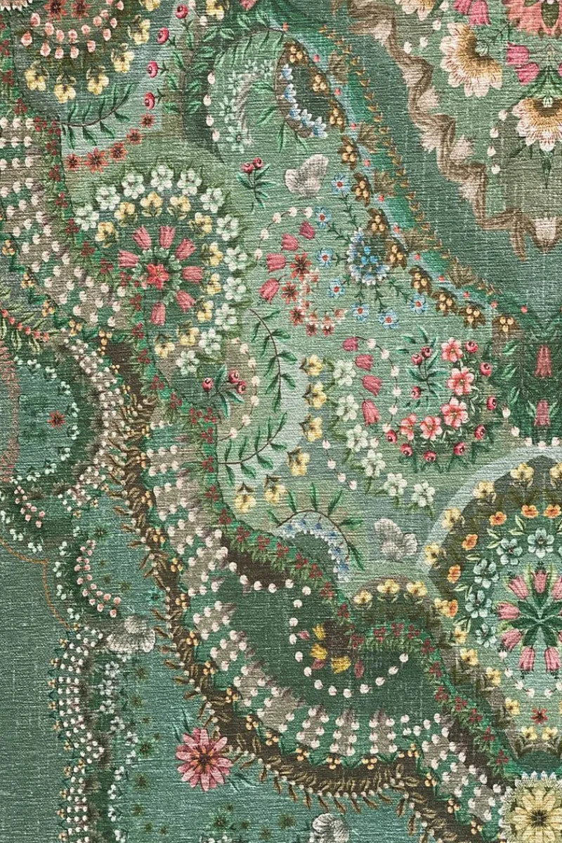 Pip Studio Rechteckige Teppiche|Teppich Majorelle by Pip Grün