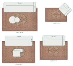 Pip Studio Rechteckige Teppiche|Teppich Majorelle by Pip Terra