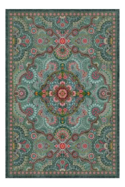 Pip Studio Rechteckige Teppiche|Teppich Moon Delight by Pip Grün