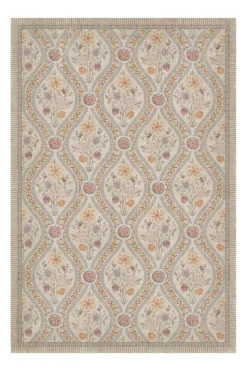Pip Studio Rechteckige Teppiche|Teppich Ornamento by Pip Gebrochen Weiss Weiß