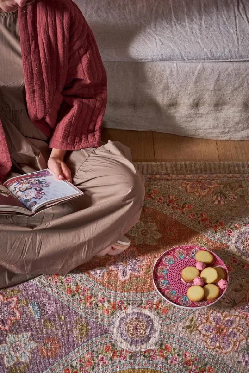 Pip Studio Rechteckige Teppiche|Teppich Ornamento by Pip Mehrfarbig