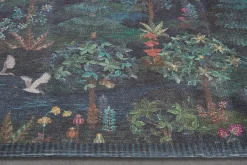 Pip Studio Rechteckige Teppiche|Teppich Pip Garden Dunkelblau