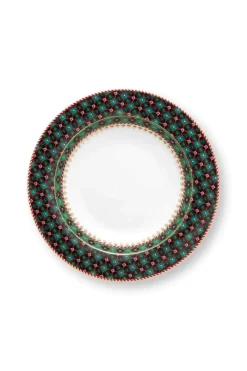 Pip Studio Tiefe Teller|Tiefer Teller Clover Grün 21.5cm