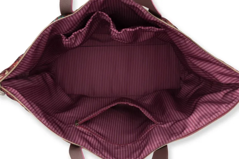 Pip Studio Taschen|Wochenendtaschen|Tilda Tragetasche Querida Rot