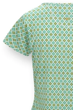 Pip Studio Tops|Shirts Mit Kurzen Ärmeln|Tilly Top Kurze Ärmeln Mojo Grün