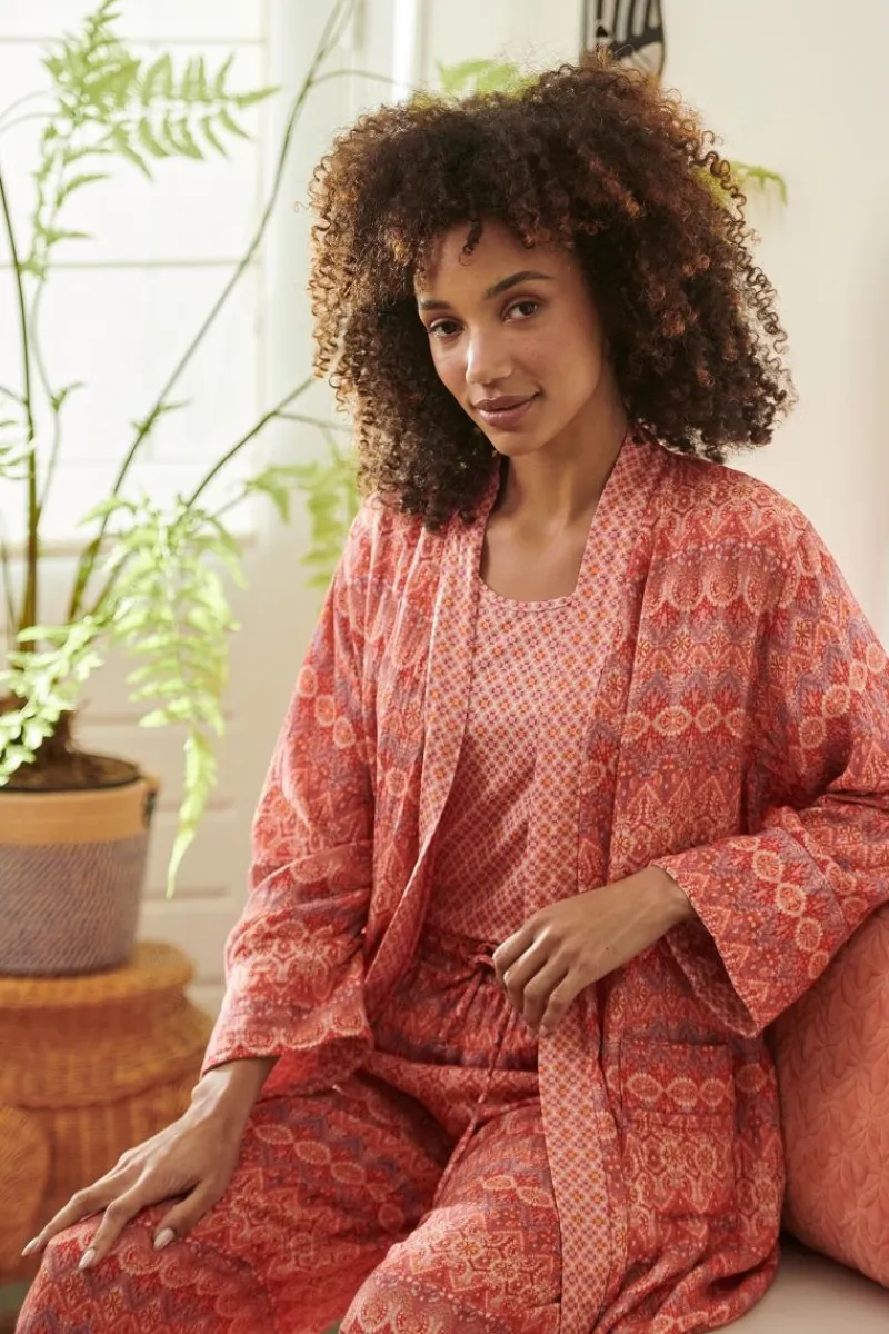 Pip Studio Tops|Shirts Mit Kurzen Ärmeln|Tilly Top Kurze Ärmeln Mojo Rosa