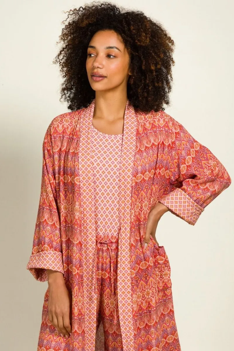 Pip Studio Tops|Shirts Mit Kurzen Ärmeln|Tilly Top Kurze Ärmeln Mojo Rosa
