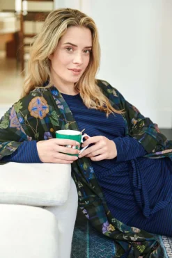 Pip Studio Tops|Tops Mit Langen Ärmeln|Timberly Top Lange Ärmeln Little Sumo Stripe Blau