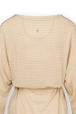 Pip Studio Tops|Tops Mit Langen Ärmeln|Timberly Top Lange Ärmeln Little Sumo Stripe Sand