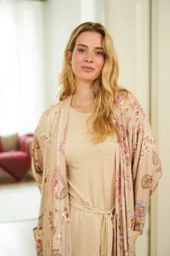 Pip Studio Tops|Tops Mit Langen Ärmeln|Timberly Top Lange Ärmeln Little Sumo Stripe Sand