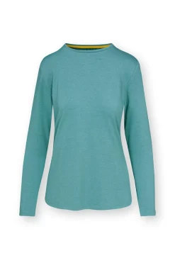 Pip Studio Tops|Tops Mit Langen Ärmeln|Tom Top Lange Ärmeln Melee Solid Hell Grün