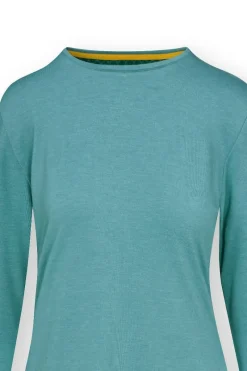 Pip Studio Tops|Tops Mit Langen Ärmeln|Tom Top Lange Ärmeln Melee Solid Hell Grün