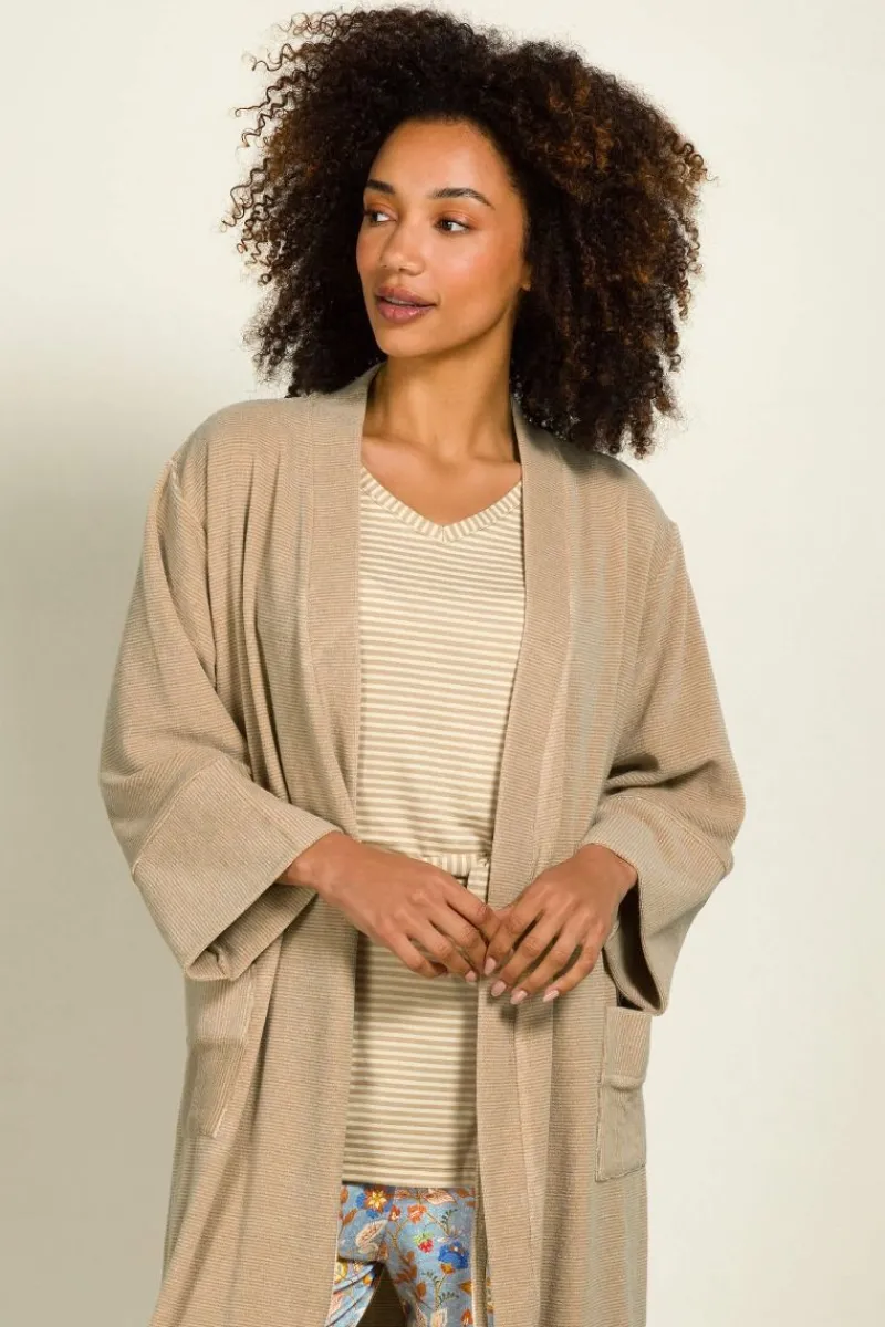 Pip Studio Tops|Shirts Mit Kurzen Ärmeln|Tonya Top Kurze Ärmeln Little Sumo Stripe Sand