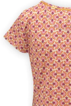 Pip Studio Shirts Mit Kurzen Ärmeln|Top Kurze Ärmeln Verano Lila