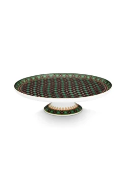 Pip Studio Tortenteller|Tortenteller Klein Clover Grün 21cm