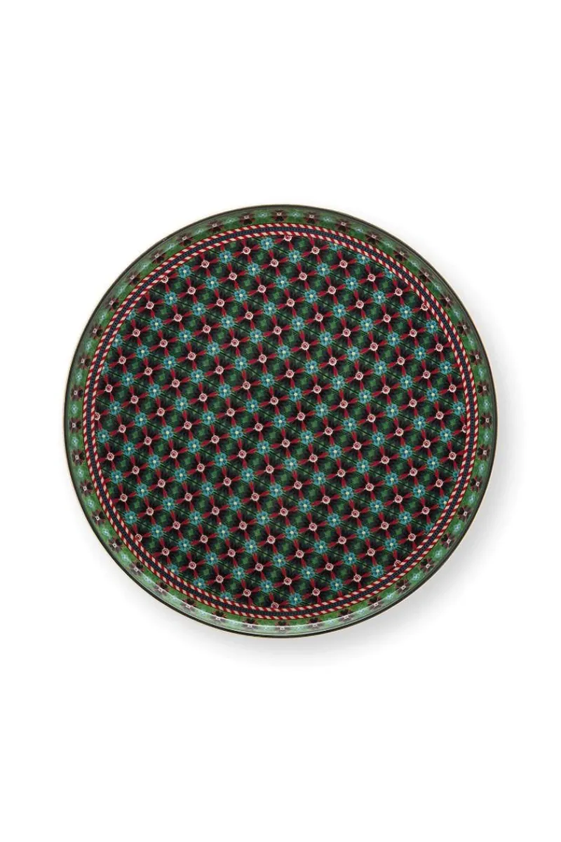 Pip Studio Tortenteller|Tortenteller Klein Clover Grün 21cm