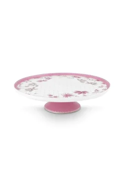 Pip Studio Tortenteller|Tortenteller Klein Jolie Punkte Gold Rosa