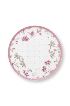 Pip Studio Tortenteller|Tortenteller Klein Jolie Punkte Gold Rosa
