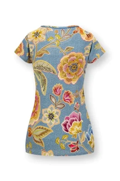 Pip Studio Strandmode|Tops|Toy Top Kurze Ärmeln Matata Blau