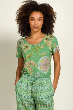Pip Studio Strandmode|Tops|Toy Top Kurze Ärmeln Matata Grün