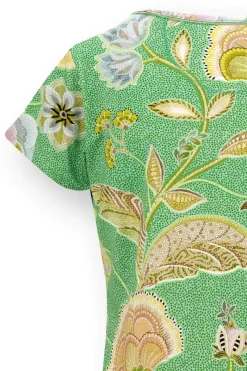 Pip Studio Strandmode|Tops|Toy Top Kurze Ärmeln Matata Grün