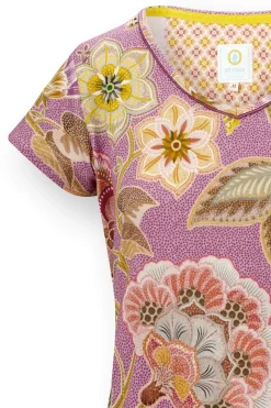 Pip Studio Strandmode|Tops|Toy Top Kurze Ärmeln Matata Lila Violett