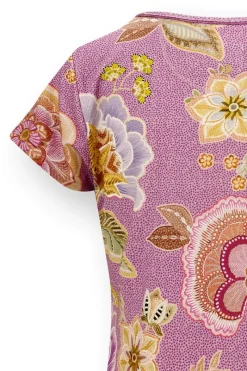 Pip Studio Strandmode|Tops|Toy Top Kurze Ärmeln Matata Lila Violett