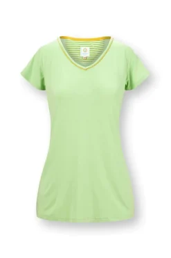 Pip Studio Tops|Shirts Mit Kurzen Ärmeln|Toy Top Kurze Ärmeln Solid Grün