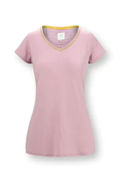Pip Studio Tops|Shirts Mit Kurzen Ärmeln|Toy Top Kurze Ärmeln Solid Rosa
