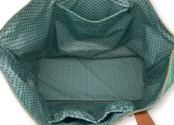 Pip Studio Taschen|Wochenendtaschen|Tragetasche Samt Quiltey Days Grün