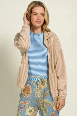 Pip Studio Tops|Trinity Ärmellos Top Little Sumo Stripe Blau