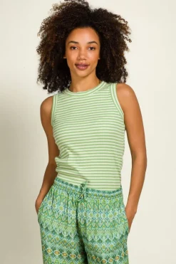 Pip Studio Tops|Trinity Ärmellos Top Little Sumo Stripe Grün