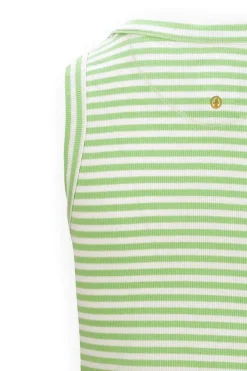 Pip Studio Tops|Trinity Ärmellos Top Little Sumo Stripe Grün