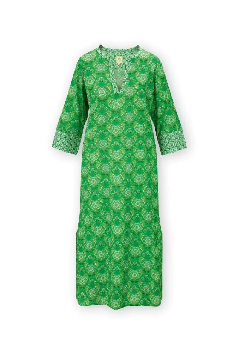 Pip Studio Kleider|Tunic Fiesta de Flamencos Grün