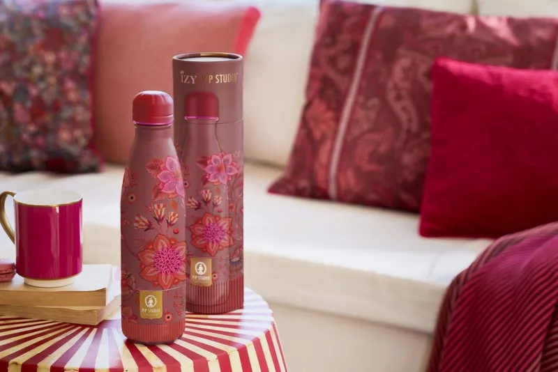 Pip Studio Thermosflaschen|Viva la Vida Thermosflasche Rosa 500ml