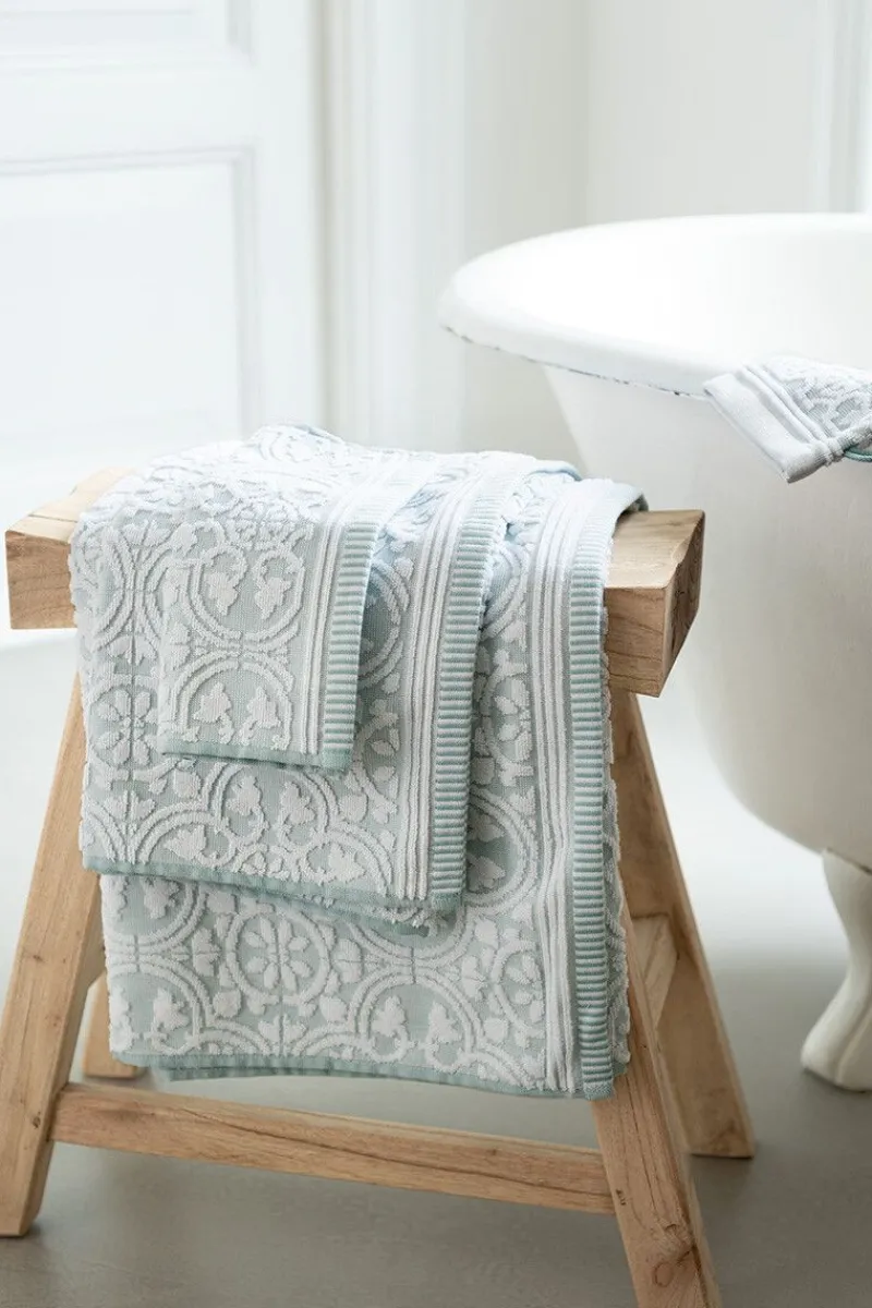 Pip Studio Waschlappen|Waschlappen Set/3 Tile de Pip Hell 16x22 cm Blau