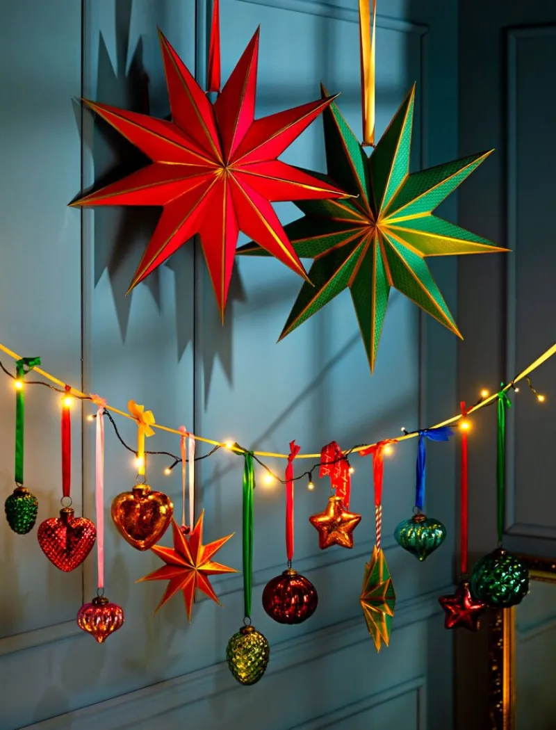 Pip Studio Weihnachten|Weihnachtskugel Glas Herz Gelb 12.5cm