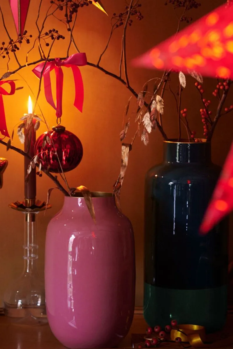 Pip Studio Weihnachten|Weihnachtskugel Glas Rot 10cm
