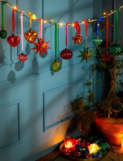 Pip Studio Weihnachten|Weihnachtskugel Glas Rot 10cm