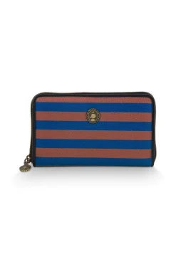 Pip Studio Taschen|Geldbörsen|Willow Geldbörse Streifen Blau