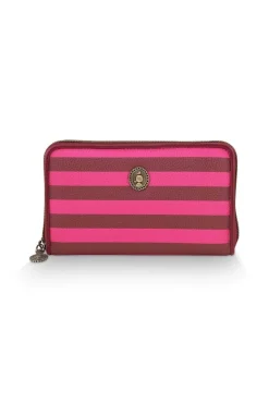 Pip Studio Taschen|Geldbörsen|Willow Geldbörse Streifen Rosa