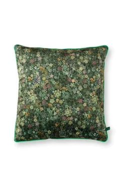 Pip Studio Zierkissen|Bettkissen|Zierkissen Quadratisches Tutti I Fiori Grün