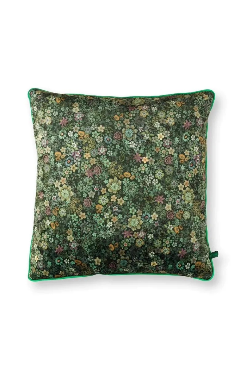 Pip Studio Zierkissen|Bettkissen|Zierkissen Quadratisches Tutti I Fiori Grün
