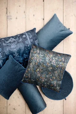 Pip Studio Zierkissen|Bettkissen|Zierkissen Quadratisches Tutti I Fiori Blau