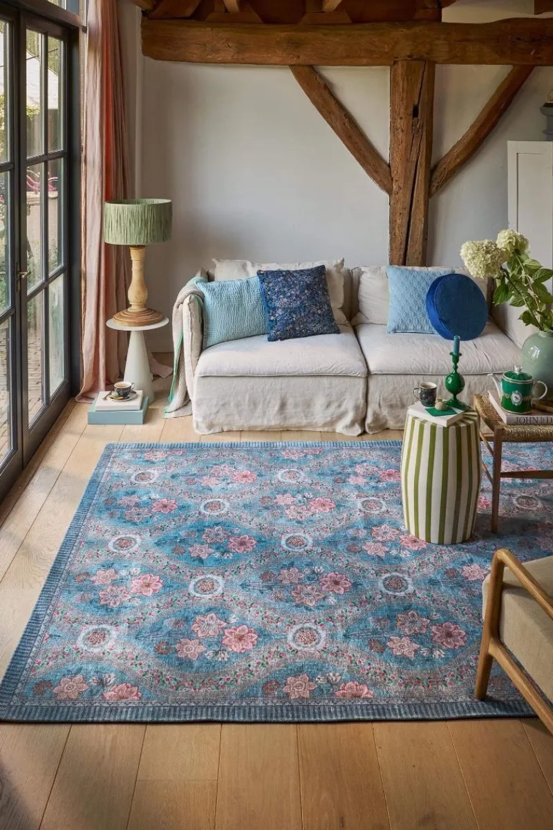 Pip Studio Zierkissen|Bettkissen|Zierkissen Quilty Dreams Blau Grün